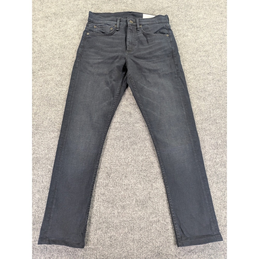 Rag & Bone Fit 1 Skinny Jeans Mens 30x28 Evans Dark Wash Stretch MED24P1224CKEV